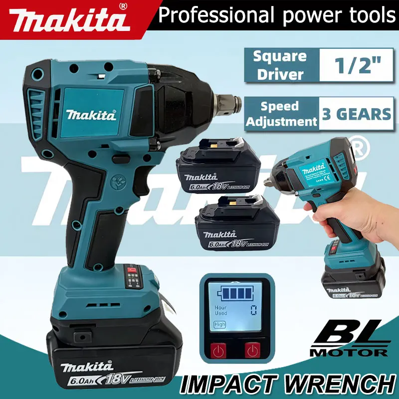 Torque Wrench Digital - Makita Digital Display Electric Impact Wrench