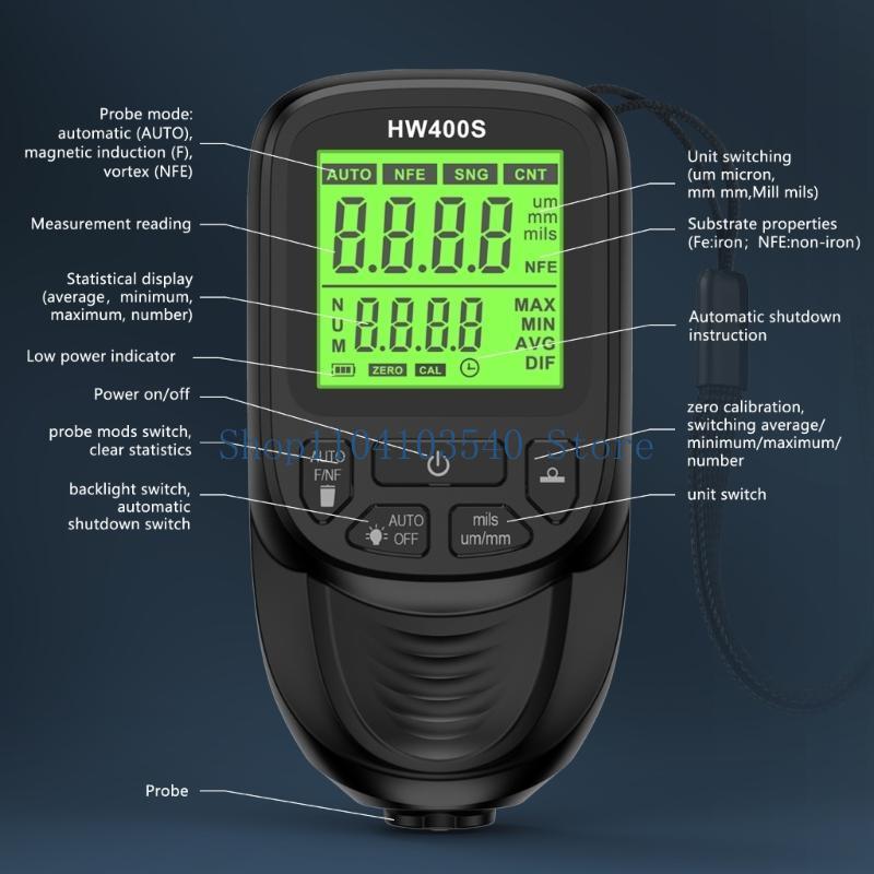 02DC Digital Paint Thickness G - Paint Thickness Gauge recension och pris