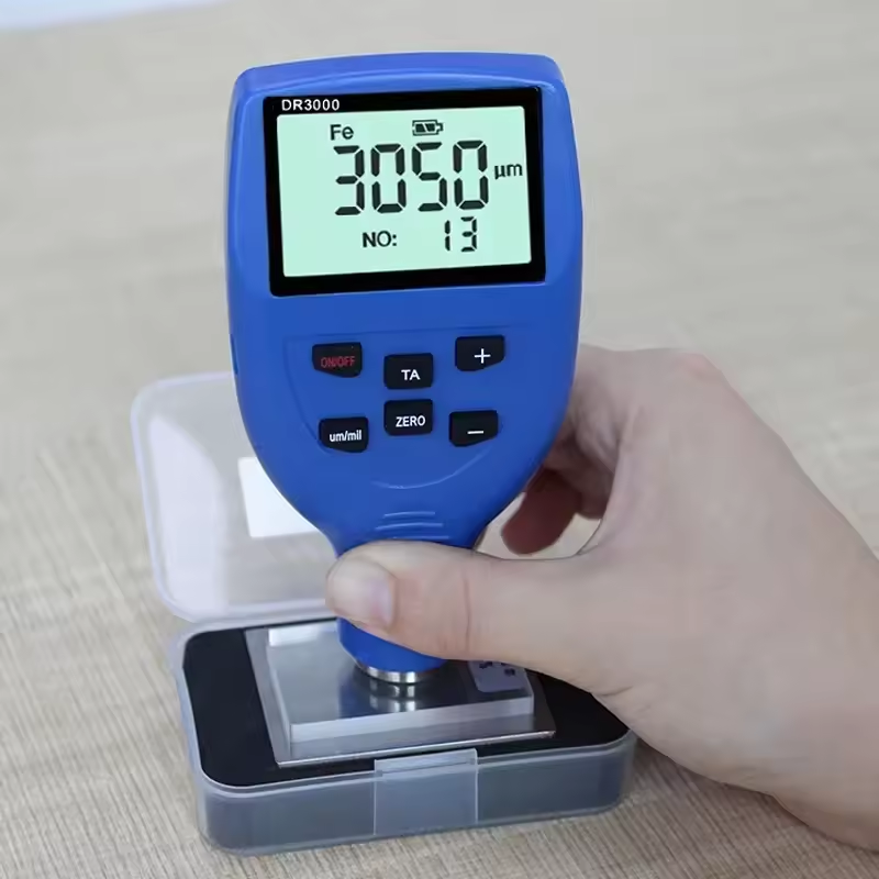  0-3000μm 0.1μm Fe NFe Probe  - Paint Thickness Gauge recension och pris