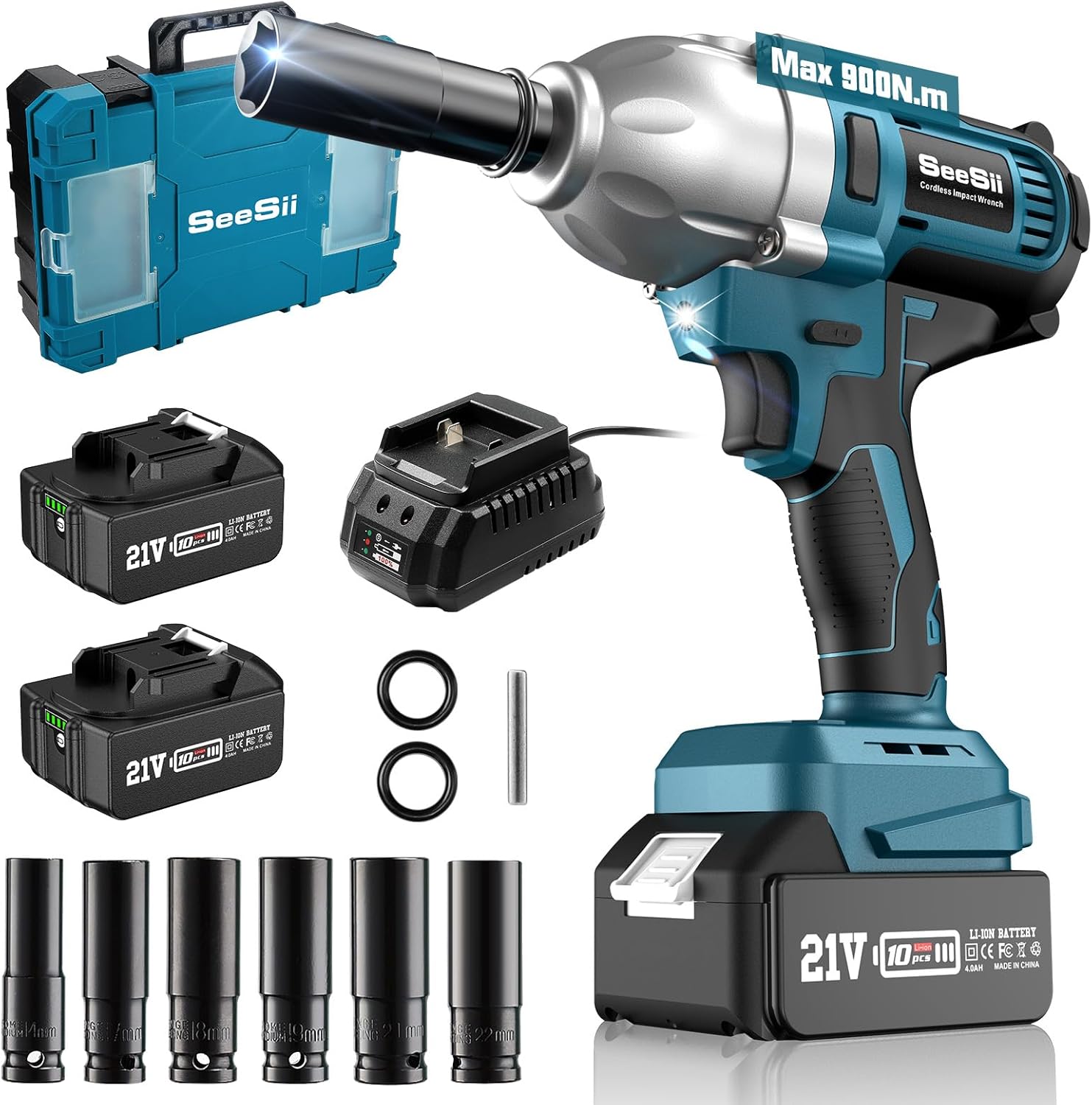 Seesii WH710 Cordless Electric - Torque Wrench Digital recension och pris
