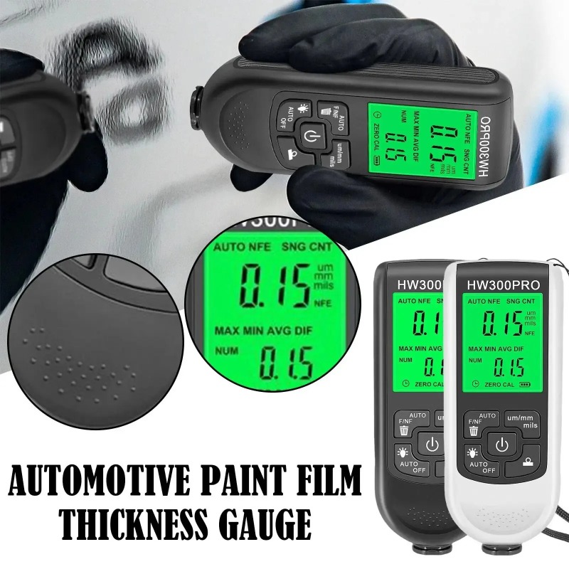 HW-300PRO Car Paint Film Autom - Paint Thickness Gauge recension och pris