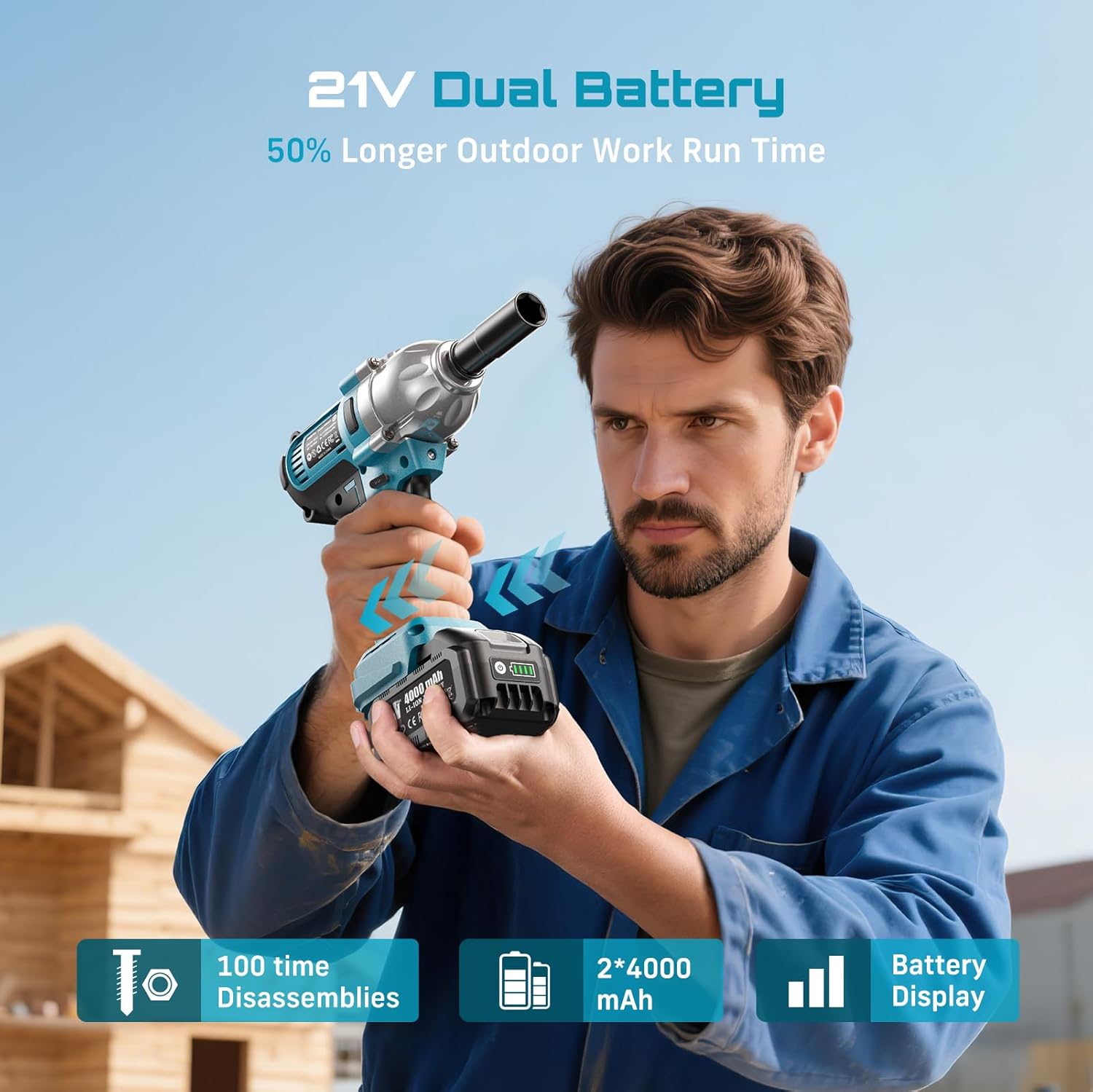 Seesii Impact Wrench 1200N.m 1 - Torque Wrench Digital recension och pris