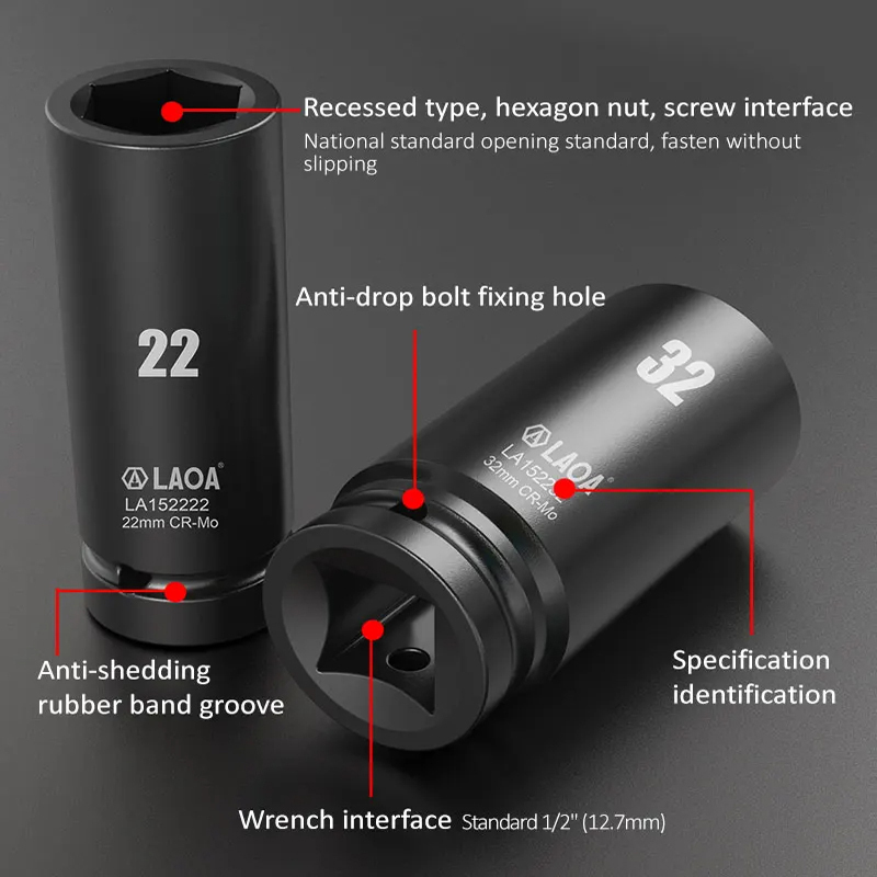 LAOA  1/2 inch Head Used on Ra - Torque Wrench Digital recension och pris