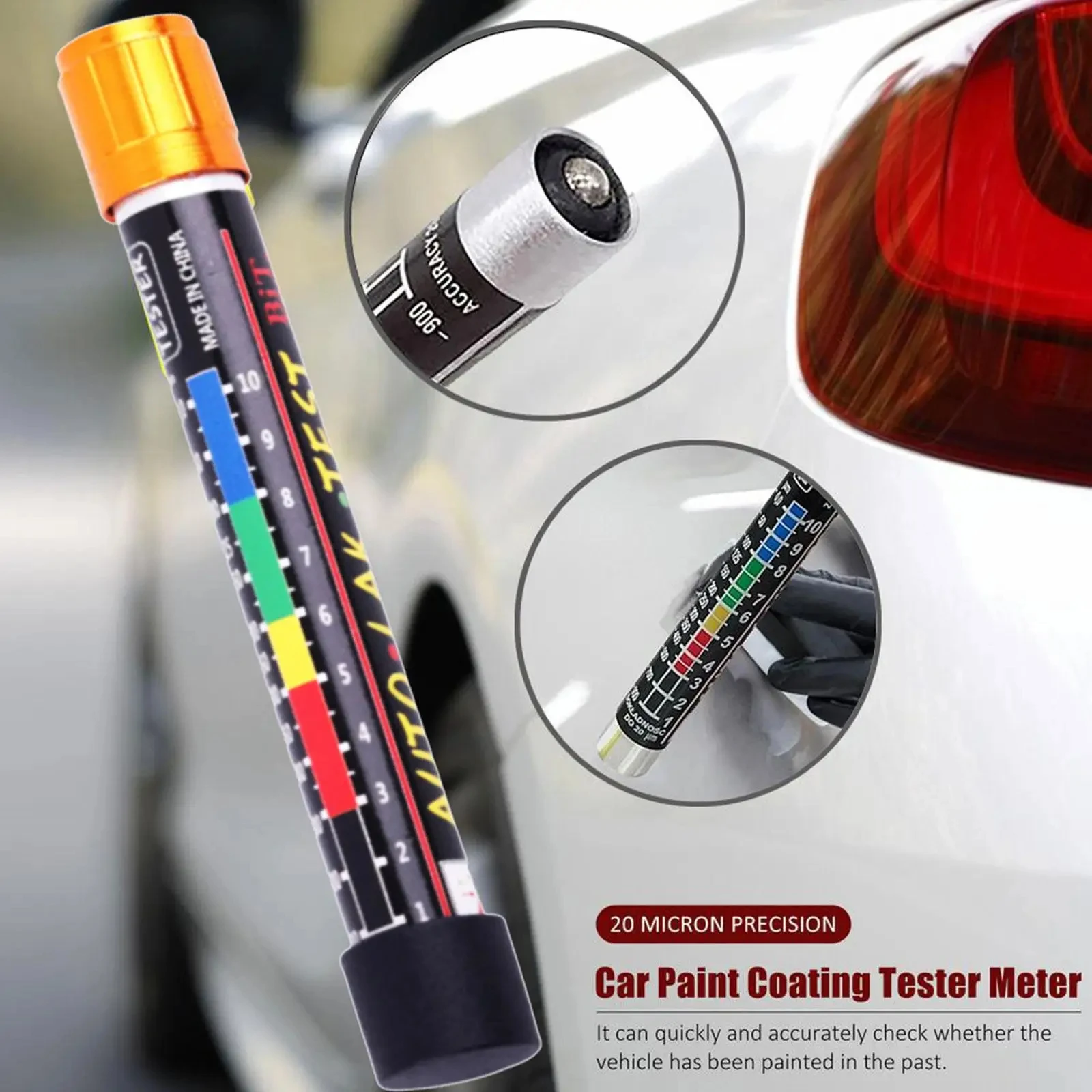 Car Paint Test Thickness Teste - Paint Thickness Gauge recension och pris