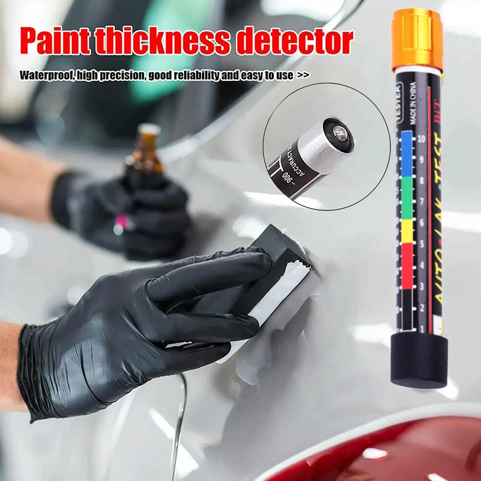 Car Paint Test Thickness Teste - Paint Thickness Gauge recension och pris