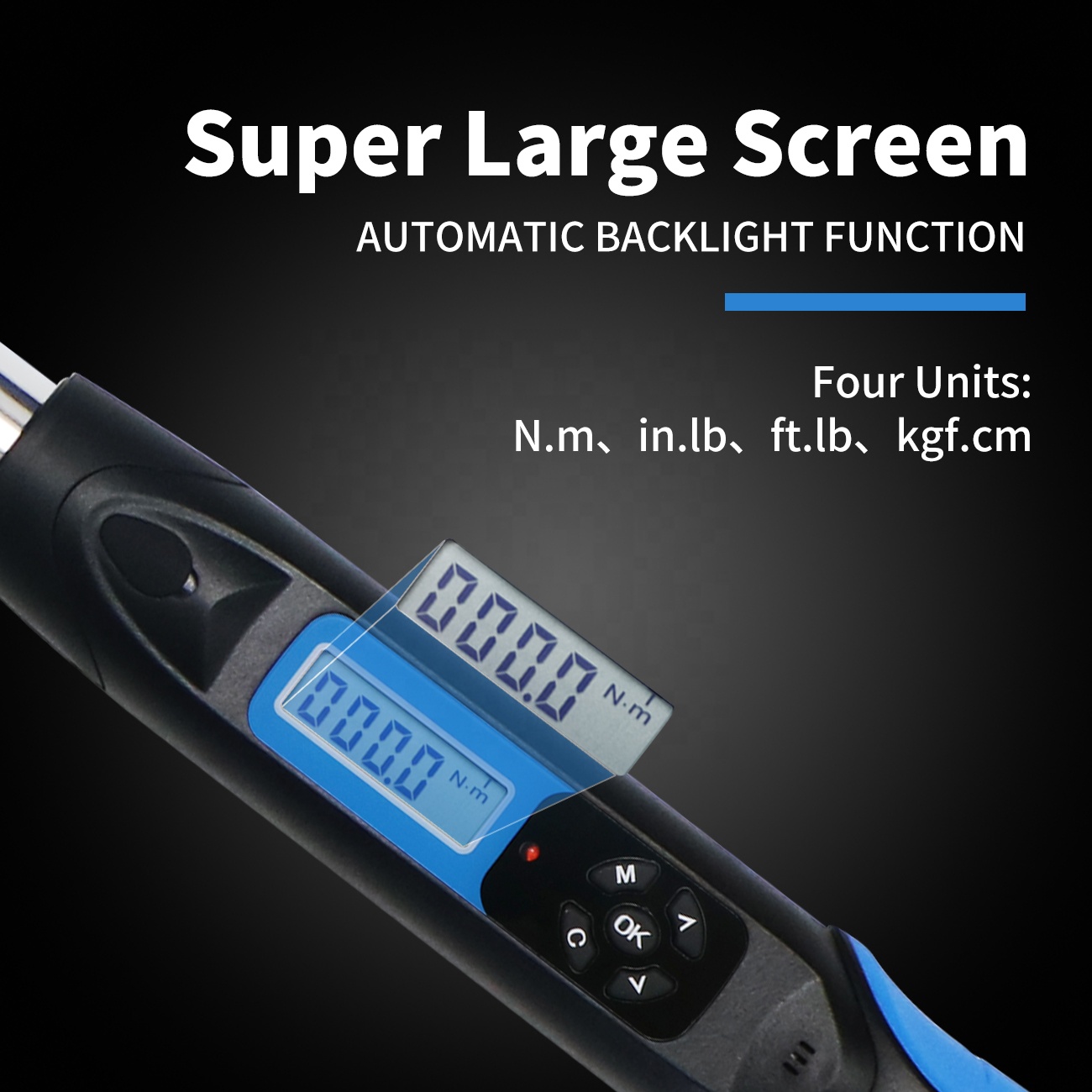 AWG2-S-410 SHAHE Rebar Head Di - Torque Wrench Digital recension och pris